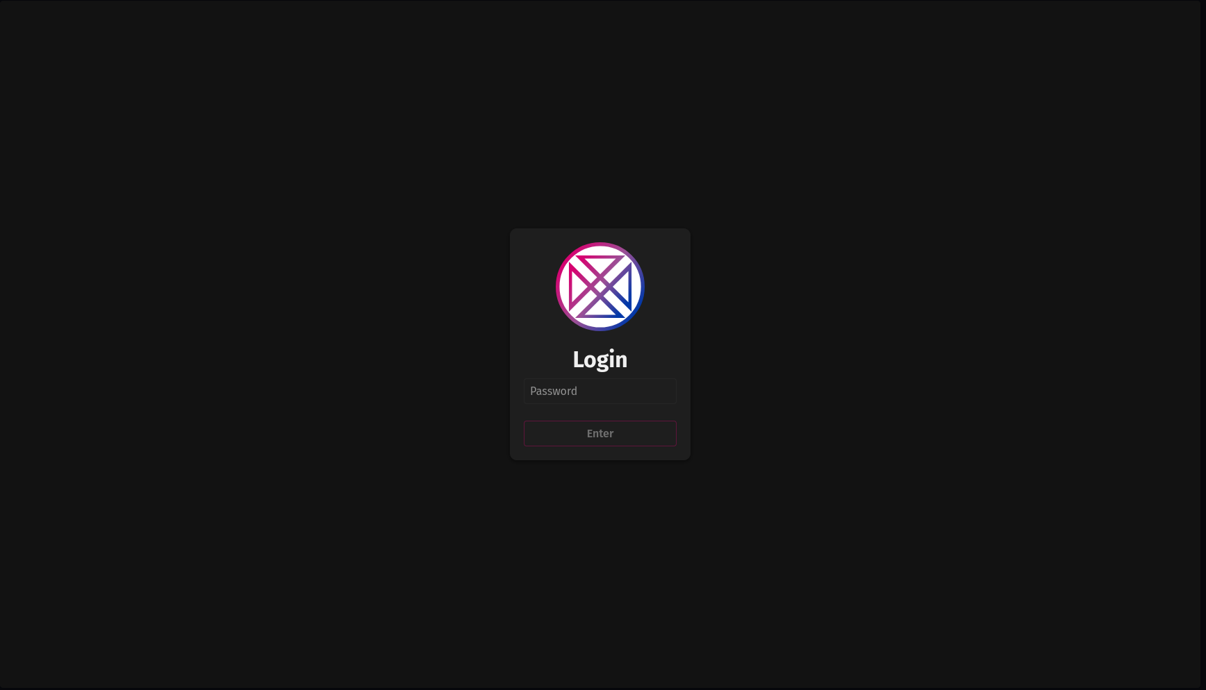 Simple Web Editor Login